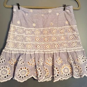 Latiste' by Amy Eyelet Blue Skirt Size: S